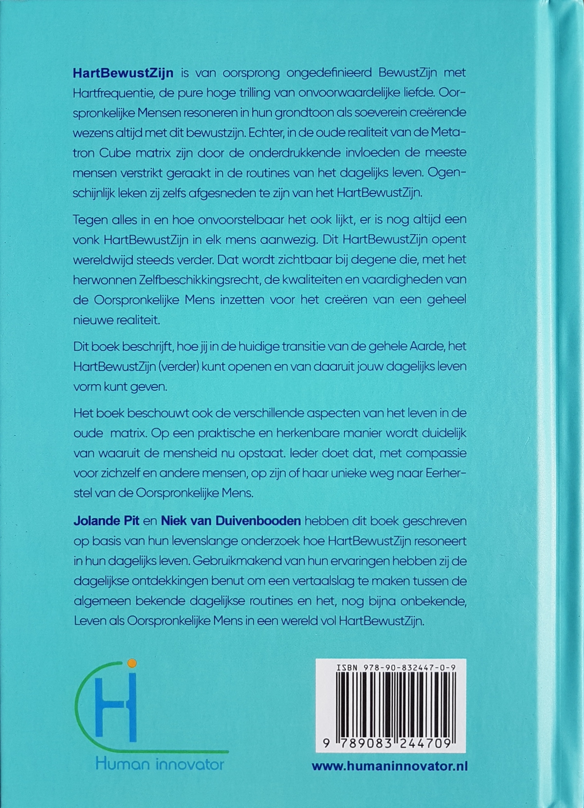 HI eBook: Reinstate the Original Human Being - tweede druk